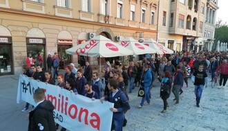 Protest "Jedan od pet miliona" danas od 19 sati na Pozorišnom trgu