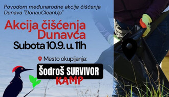 Šodroš Survivor kamp poziva na akciju čišćenja Dunavca