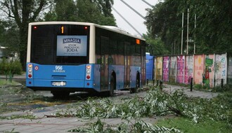 "GRADSKO ZELENILO": Olujni vetar lomio grane i obarao stabla
