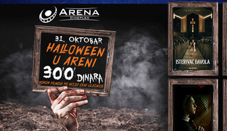Horor filmovi po sniženoj ceni povodom Noći veštica 31. oktobra u Areni