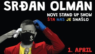Stendap komičar Srđan Olman nastupa 1. aprila u bioskopu Arena Cineplex