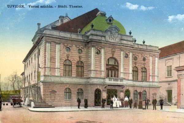 Prve zgrade Srpskog narodnog pozorišta